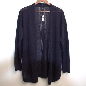 Talbots Navy Cardigan sz L